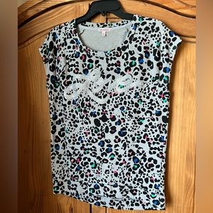 Juicy couture cheetah print top